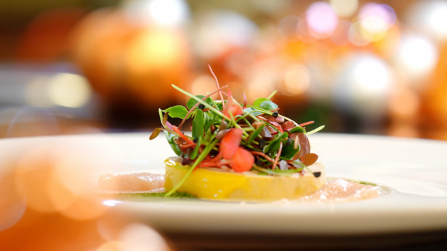 Foie Gras – Pear Chutney with Tahoon Cress – Tahoon Powder – Cress Salad