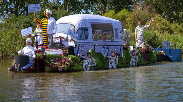 Koppert Cress meest originele boot bij Varend Corso