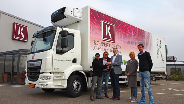 Koppert Cress expands fleet with new truck