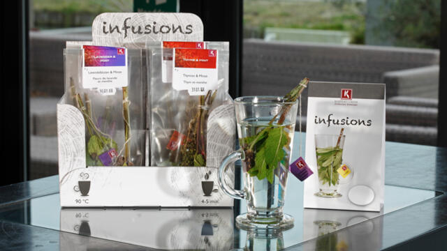 Koppert Cress Infusions temporary available in decorative display box