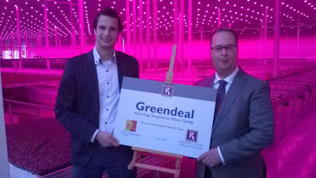 Duurzame glastuinbouw: pilot provincie en Koppert Cress gestart